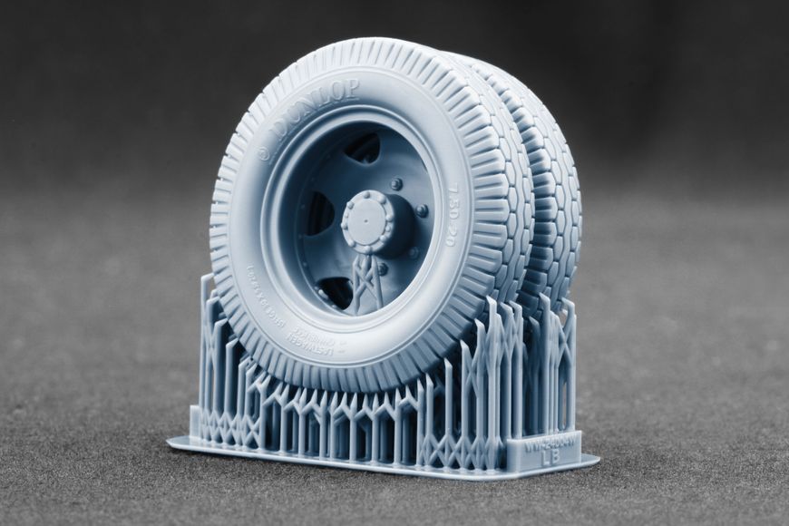 Blitz Early v1 Weighted Wheel Set for Italeri, 1:24