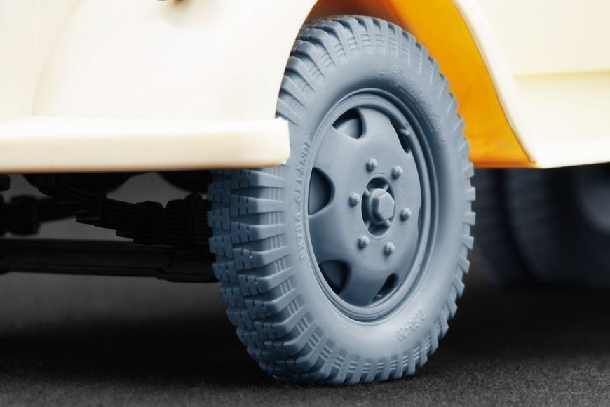 Blitz Early v2 Weighted Wheel Set for Italeri, 1:24