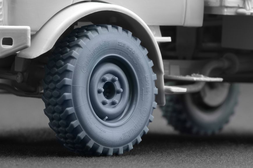 Unimog U1300L MPT 80 Ordinary Wheel Set for Revell, 1:35