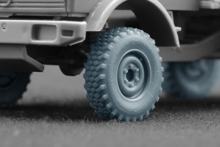 Unimog U1300L MPT 80 Ordinary Wheel Set for ACE, 1:72