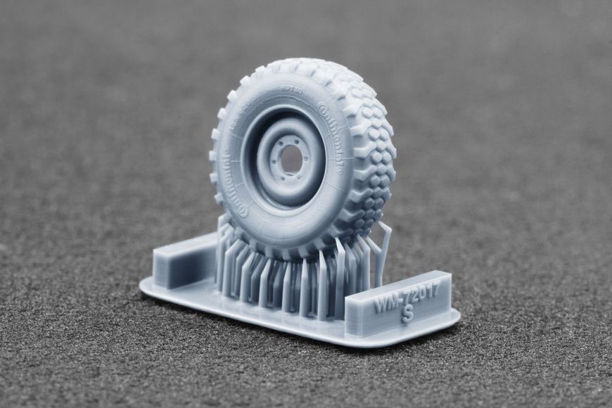 Unimog U1300L MPT 80 Ordinary Wheel Set for ACE, 1:72