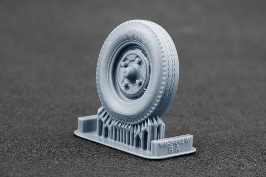 Trabi 601 S P36 Weighted Wheel Set for Revell, 1:24