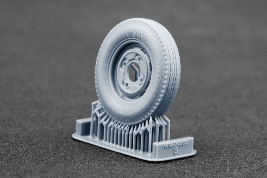 Trabi 601 S P36 Weighted Wheel Set for Revell, 1:24