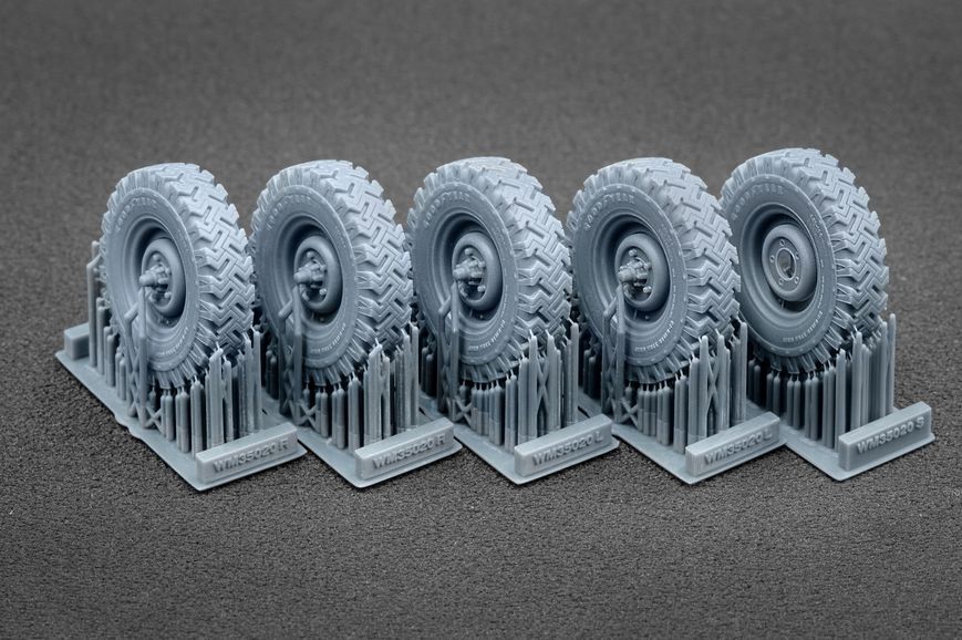 L. Rover 88 набір коліс Xtra Grip 6.5 для AK Interactive, 1/35 WM-35020 фото