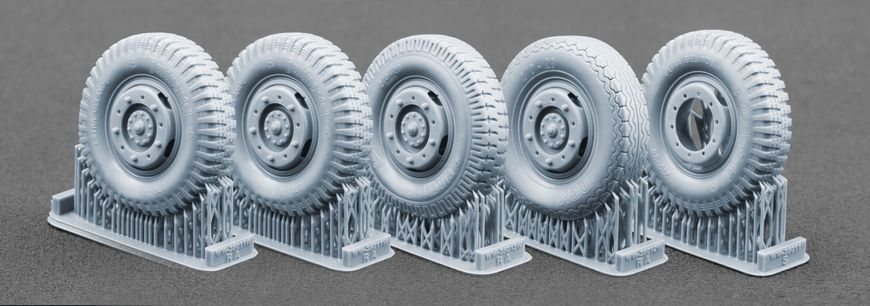 Sd.Kfz. 234 Puma V1+V1+V4+V3 (270-20) Weighted Wheel Set for Dragon, Miniart, RFM, Italeri, AK Interactive, 1:35