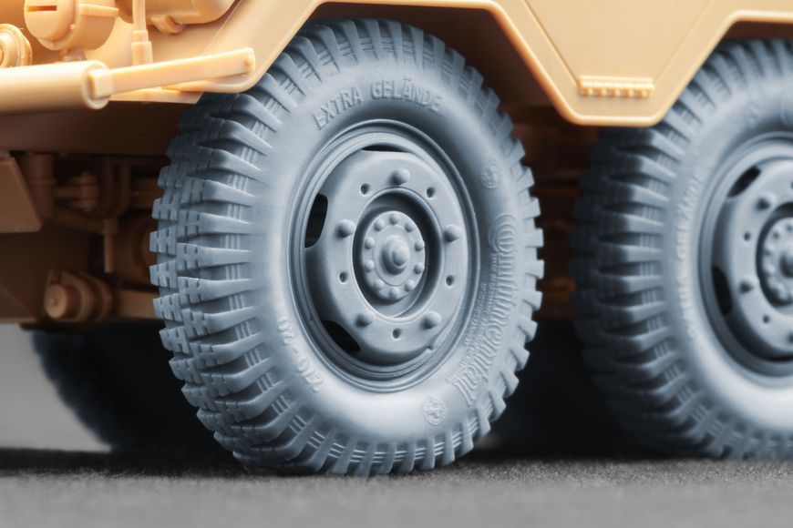 Sd.Kfz. 234 Puma V1+V1+V4+V3 (270-20) Weighted Wheel Set for Dragon, Miniart, RFM, Italeri, AK Interactive, 1:35