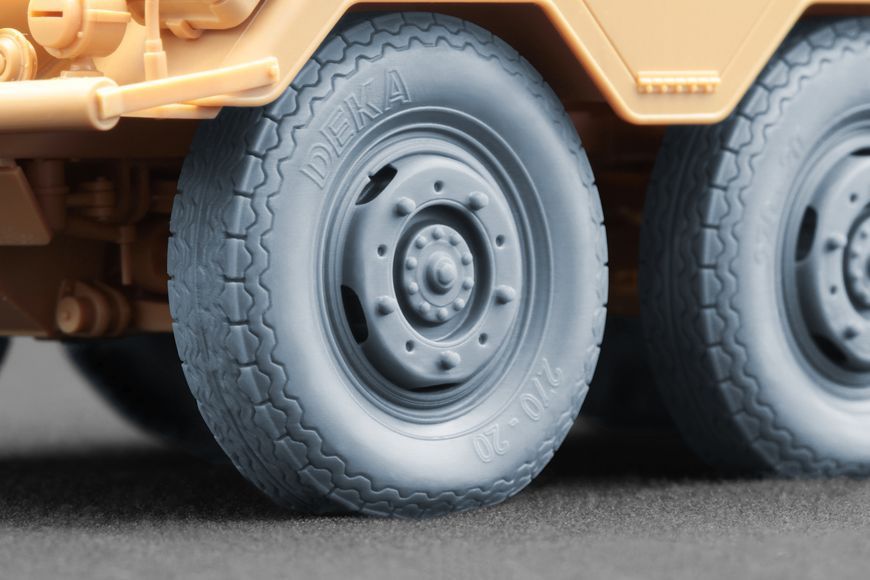 Sd.Kfz. 234 Puma V1+V1+V4+V3 (270-20) Weighted Wheel Set for Dragon, Miniart, RFM, Italeri, AK Interactive, 1:35