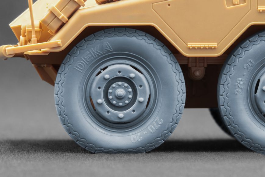 Sd.Kfz. 234 Puma V1+V1+V4+V3 (270-20) Weighted Wheel Set for Dragon, Miniart, RFM, Italeri, AK Interactive, 1:35