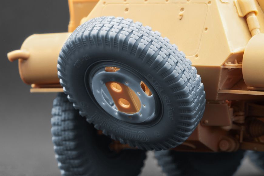 Sd.Kfz. 234 Puma V1+V1+V4+V3 (270-20) Weighted Wheel Set for Dragon, Miniart, RFM, Italeri, AK Interactive, 1:35