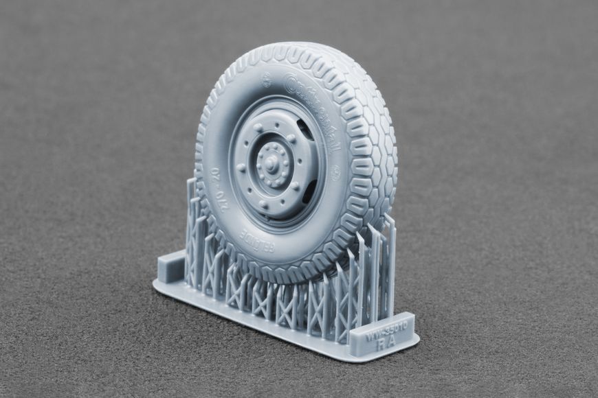 Sd.Kfz. 234 Puma v2 GELANDE 270-20 Ordinary Wheel Set for Dragon, Miniart, RFM, Italeri, AK Interactive, 1:35