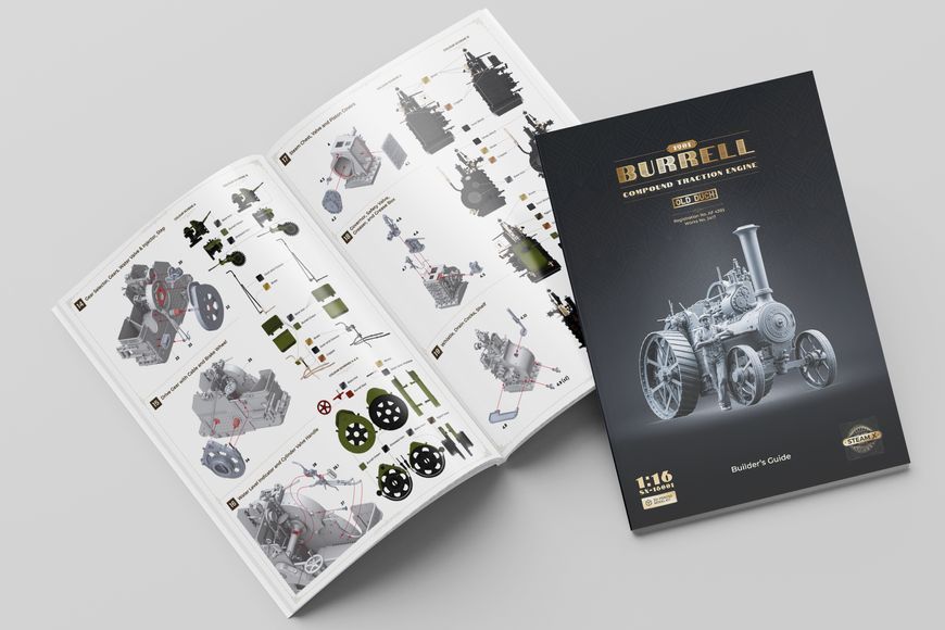 1901 Burrell Compound Traction Engine, 1:16 scale