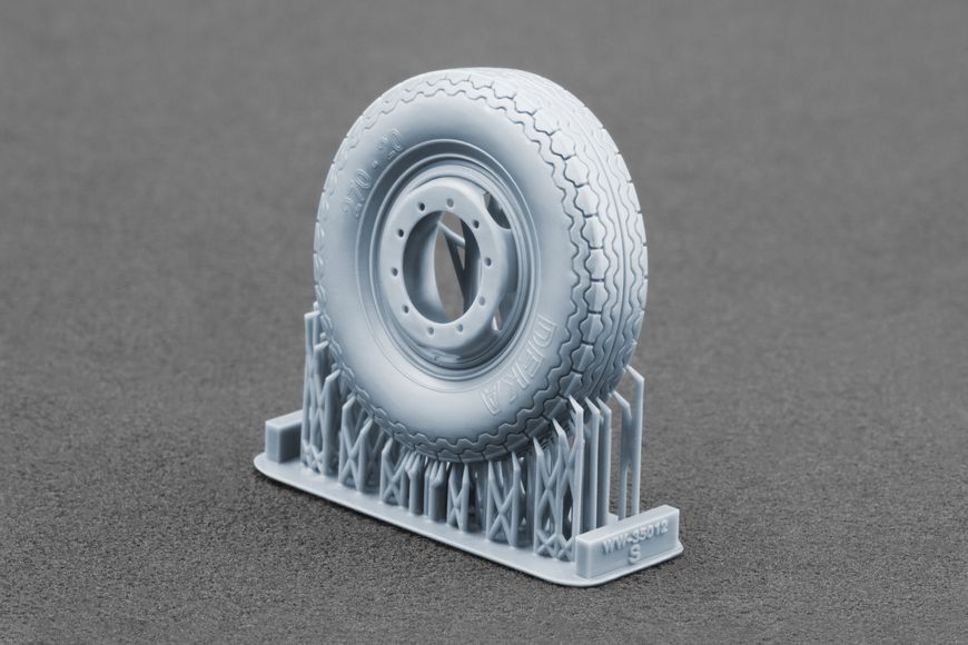 Sd.Kfz. 234 Puma v3 DEKA 270-20 Ordinary Wheel Set for Dragon, Miniart, RFM, Italeri, AK Interactive, 1:35