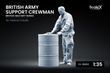 British Army Support Crewman, figure, 1:35