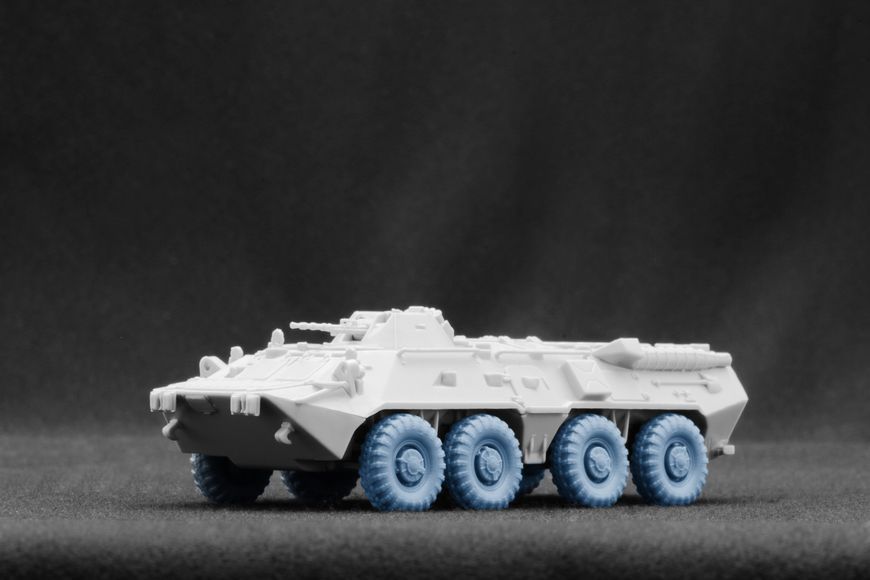 БТР-60 набір деформованих коліс К-58 для ICM, ScaleX, 1/72 WM-72025W фото