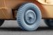 Schwimmwagen Gel&auml;nde v1 (5.25-16) Ordinary Wheel Set for Italeri, Tamiya, AFV club, 1:35