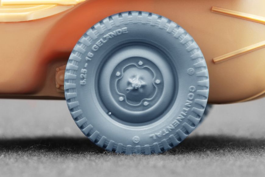 Schwimmwagen Gel&auml;nde v1 (5.25-16) Ordinary Wheel Set for Italeri, Tamiya, AFV club, 1:35
