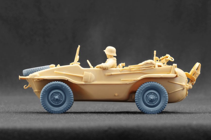 Schwimmwagen Gel&auml;nde v1 (5.25-16) Ordinary Wheel Set for Italeri, Tamiya, AFV club, 1:35