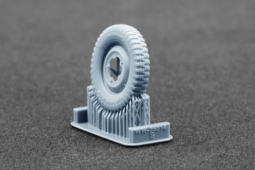 Schwimmwagen Gel&auml;nde v1 (5.25-16) Ordinary Wheel Set for Italeri, Tamiya, AFV club, 1:35