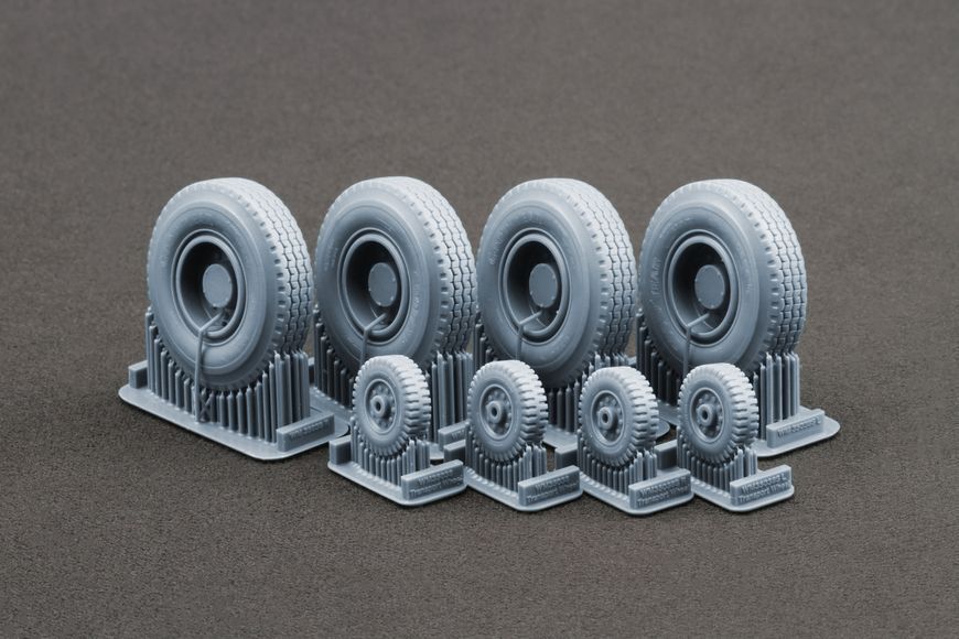 M198 Howitzer G286 Ordinary and Weighted Wheel Set for Trumpeter, 1:35