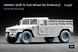 HMMWV MT/R 12-bolt Ordinary Wheel Set for ICM, Academy, 1:35