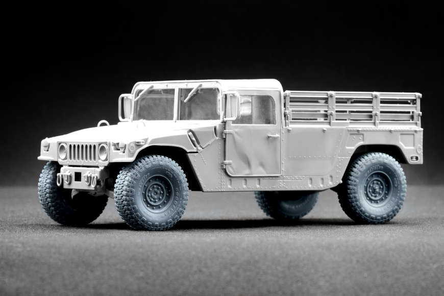 HMMWV MT/R 12-bolt Ordinary Wheel Set for ICM, Academy, 1:35