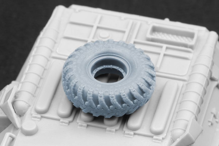 BTR-80 APC DT-126 Snaga Ordinary Wheel Set for ACE and Trumpeter, 1:72