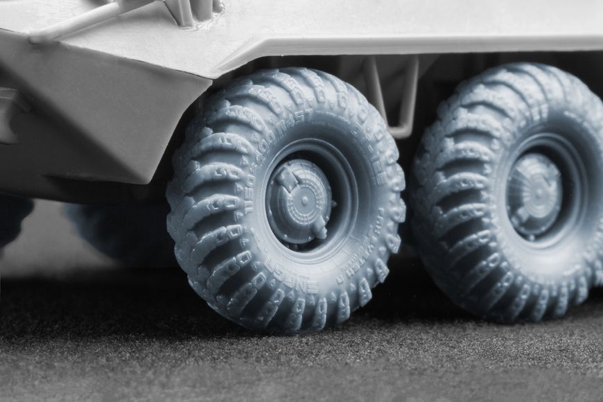 BTR-80 APC DT-126 Snaga Ordinary Wheel Set for ACE and Trumpeter, 1:72