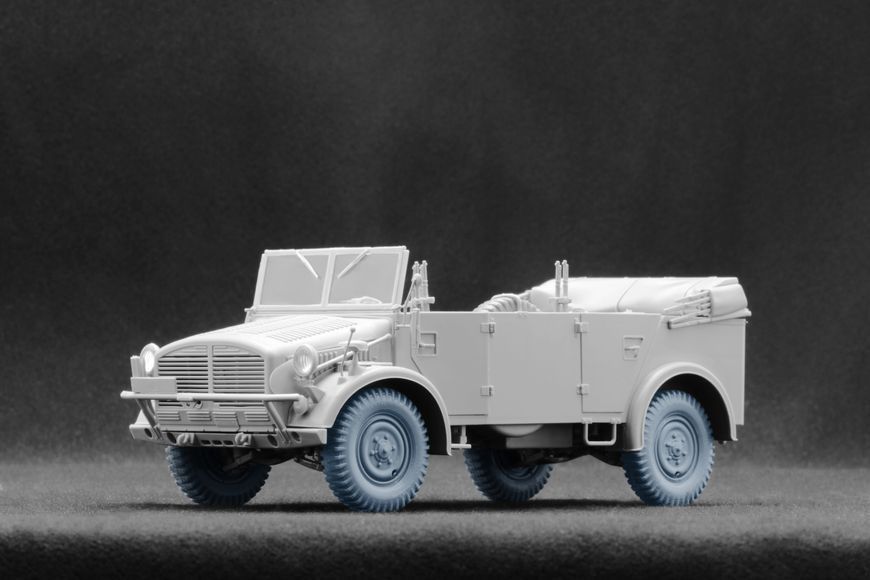 Horch 108 Disk v1 Extra Gel&auml;nde Ordinary Wheel Set for ICM, Tamiya, 1:35