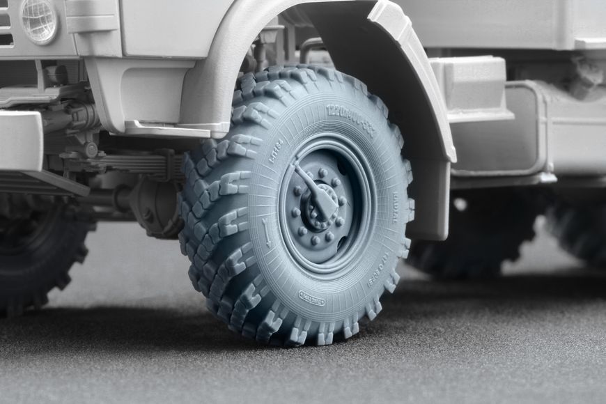 KAMAZ-4310 I-P184 Ordinary Wheel Set for ICM, 1:35