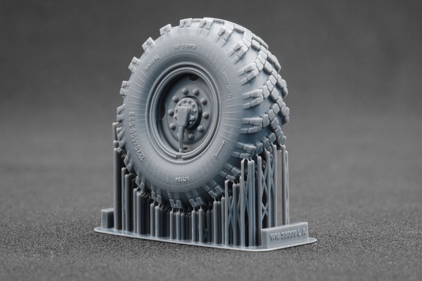 KAMAZ-4310 I-P184 Ordinary Wheel Set for ICM, 1:35