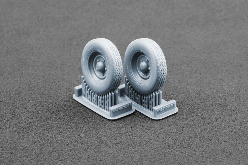 Type HY Pilote X Ordinary Wheel Set for AK Interactive, 1:35