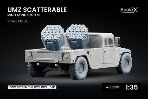 UMZ Scatterable minelaying system (x2 mine launcher per set)
