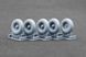 Kubelwagen type 82 Balon 1 Ordinary Wheel Set for Meng, Tamiya, 1:35