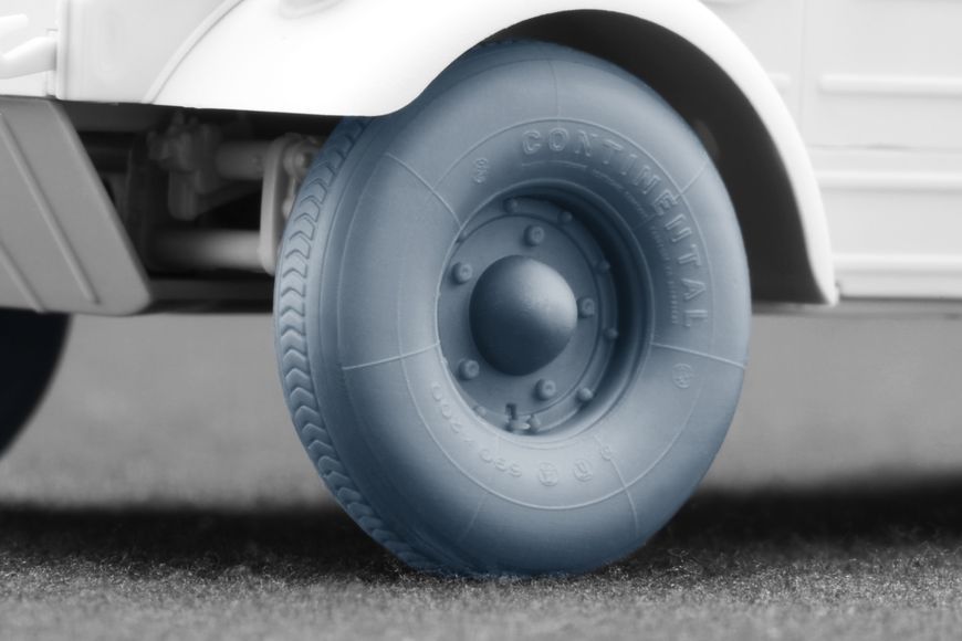 Kubelwagen type 82 Balon 1 Ordinary Wheel Set for Meng, Tamiya, 1:35