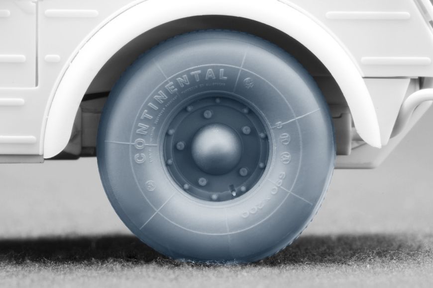 Kubelwagen type 82 Balon 1 Ordinary Wheel Set for Meng, Tamiya, 1:35