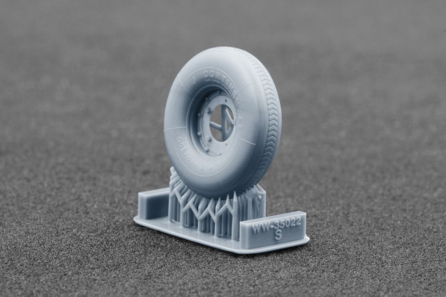 Kubelwagen type 82 Balon 1 Ordinary Wheel Set for Meng, Tamiya, 1:35