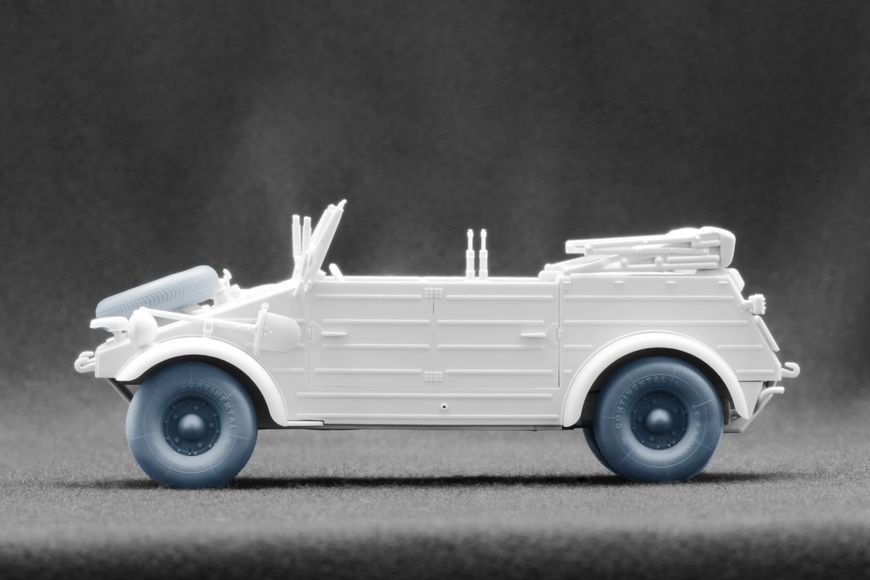 Kubelwagen type 82 Balon 1 Ordinary Wheel Set for Meng, Tamiya, 1:35
