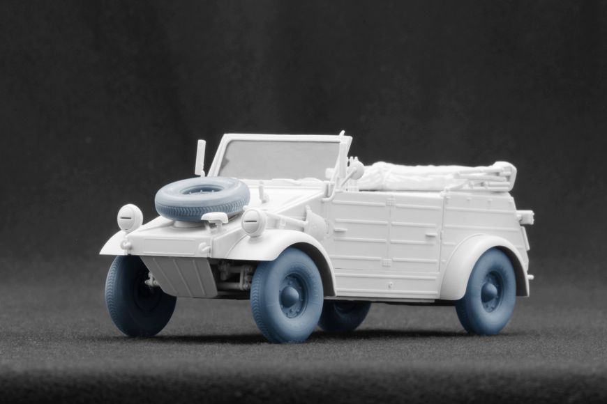 Kubelwagen type 82 Balon 1 Ordinary Wheel Set for Meng, Tamiya, 1:35