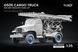 G506 Cargo Truck набір деформованих коліс Bar Grip для ICM, Miniart, 1/35 WW-35030W фото 1