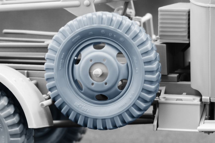 G506 Cargo Truck Sure Grip Weighted Wheel Set for ICM, Miniart, 1:35