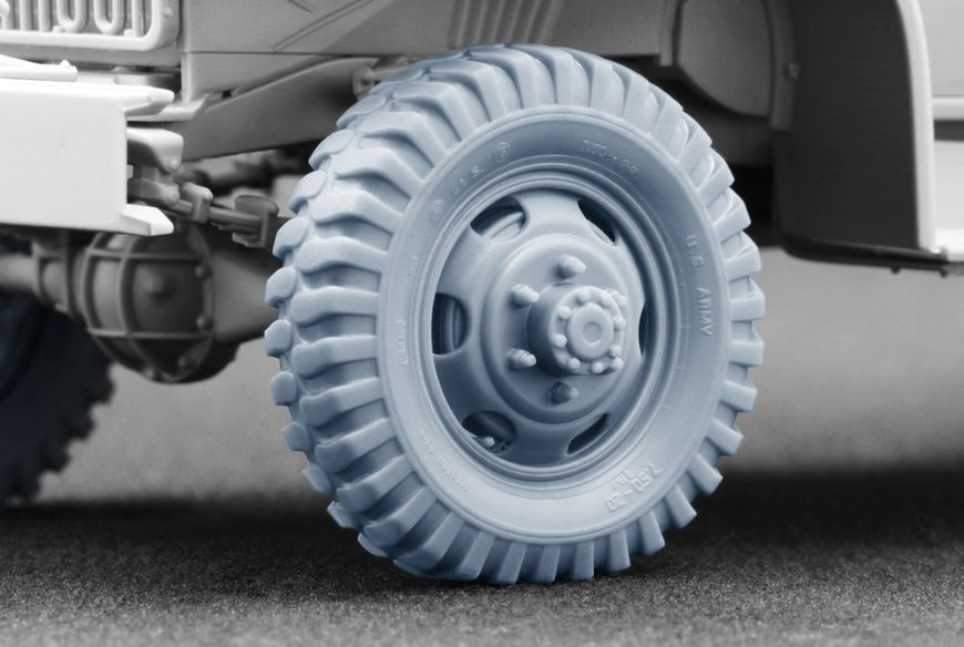G506 Cargo Truck Sure Grip Weighted Wheel Set for ICM, Miniart, 1:35